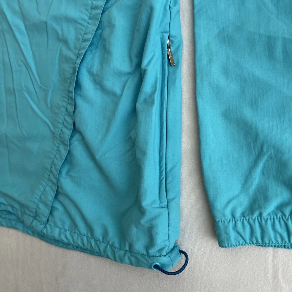 Vintage Nike Windbreaker Womens Size Large Blue Retro‎ Track Jacket Vented 90s